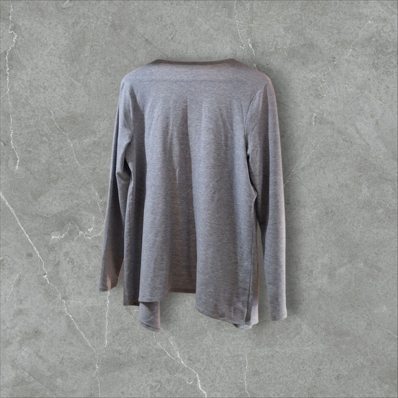 Sonoma Elegant Gray Women's Cardigan Sweater SIZE Large - Picture 6 of 6